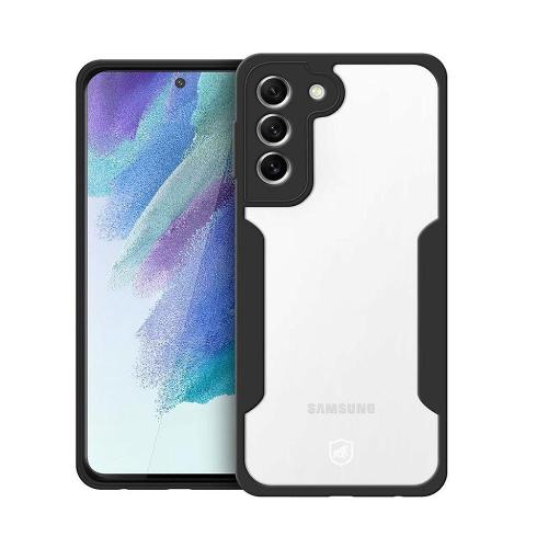 Capa 360 para Samsung Galaxy S21 FE - Preta -Frente e Verso- Gshield