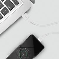 Cabo Dual Shock Micro USB V8 Branco - 1,2m - GShield - 5