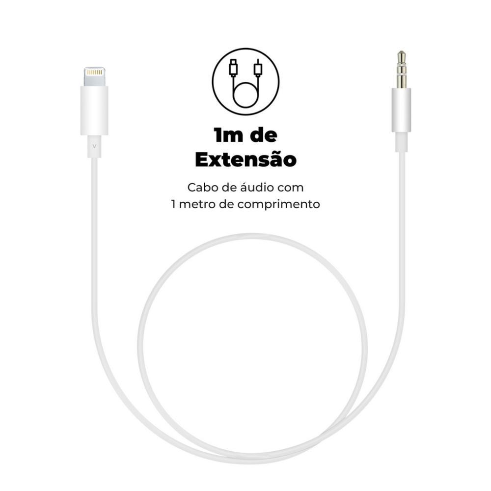 Cabo Auxiliar P2 para iPhone (Lightning) - Gshield - 4