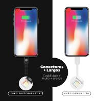 Cabo Dual Shock Preto Lightning (2 metros) - Gshield - 5