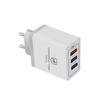 Kit Carregador Turbo Triplo + Cabo Dual Shock Lightning Branco - Gshield