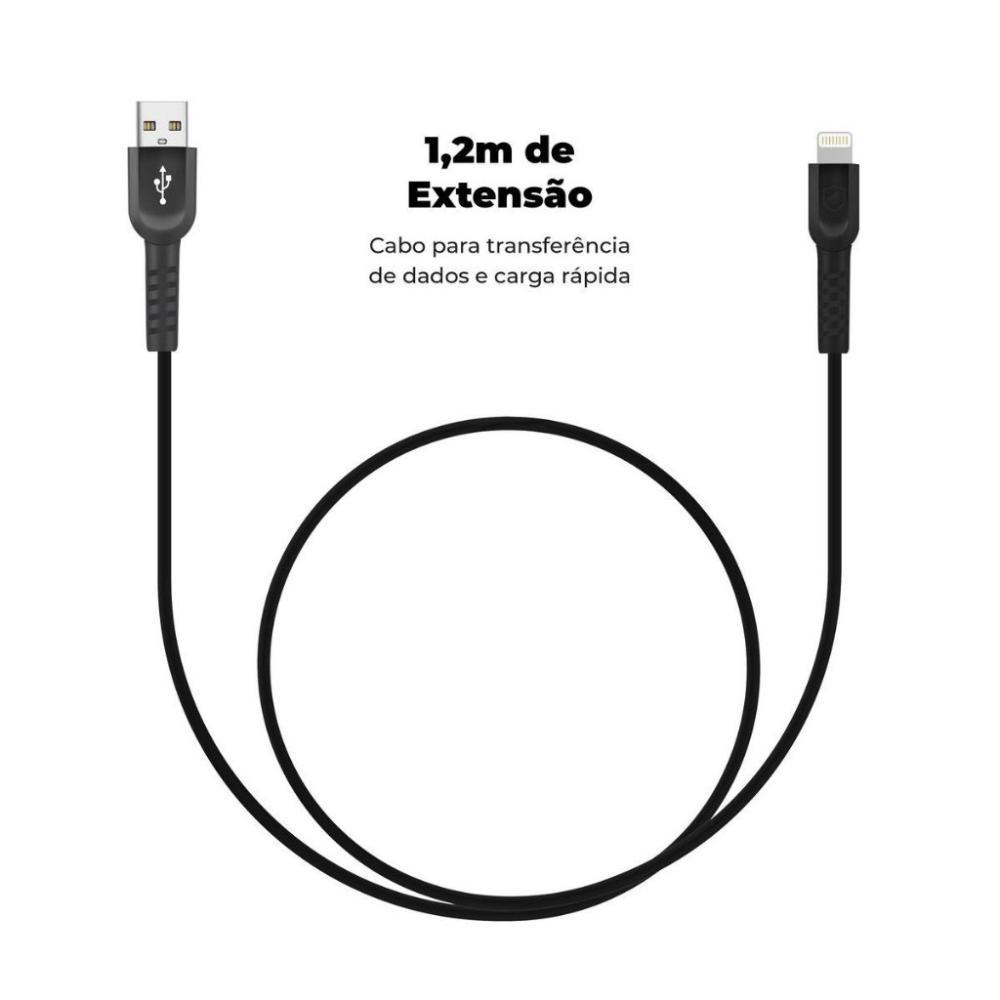 Kit Carregador Turbo Triplo e Cabo Dual Shock Lightning - Gshield - 6