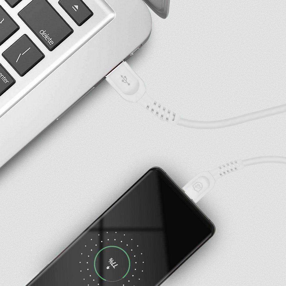 Kit Carregador Turbo Triplo + Cabo Dual Shock Micro USB V8 Branco - Gshield - 7