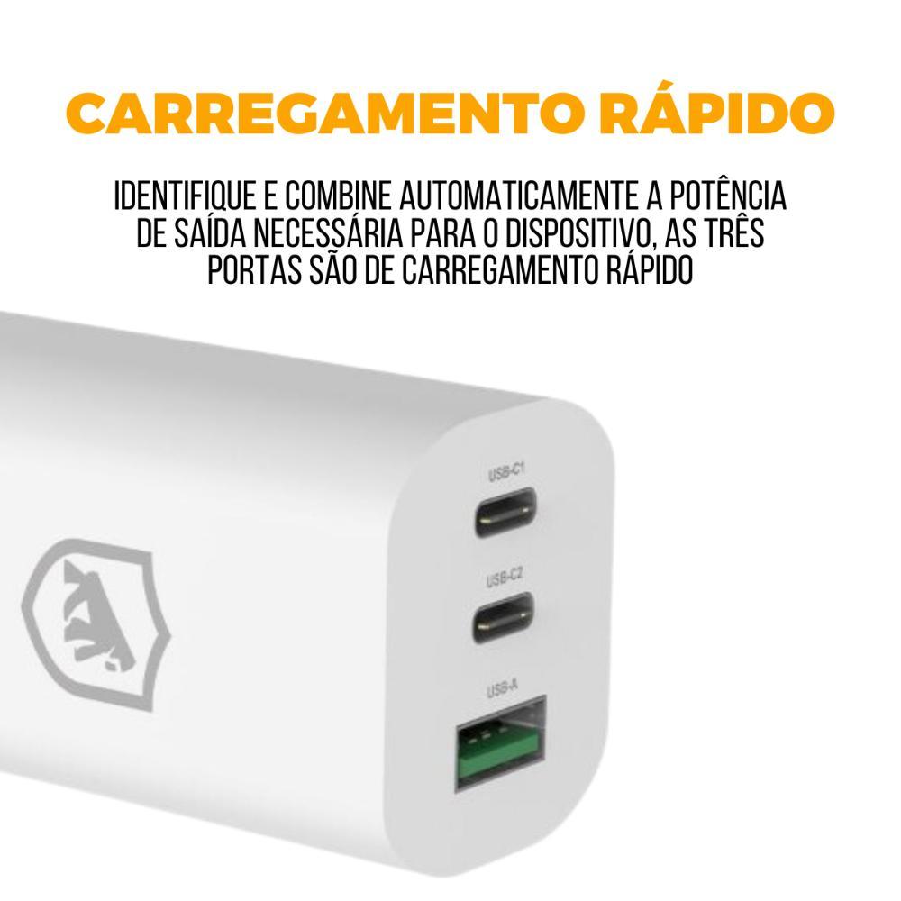 Carregador Turbo Tank Power 4.0 65W - para Macbook, Notebook e Celular - Gshield - 4