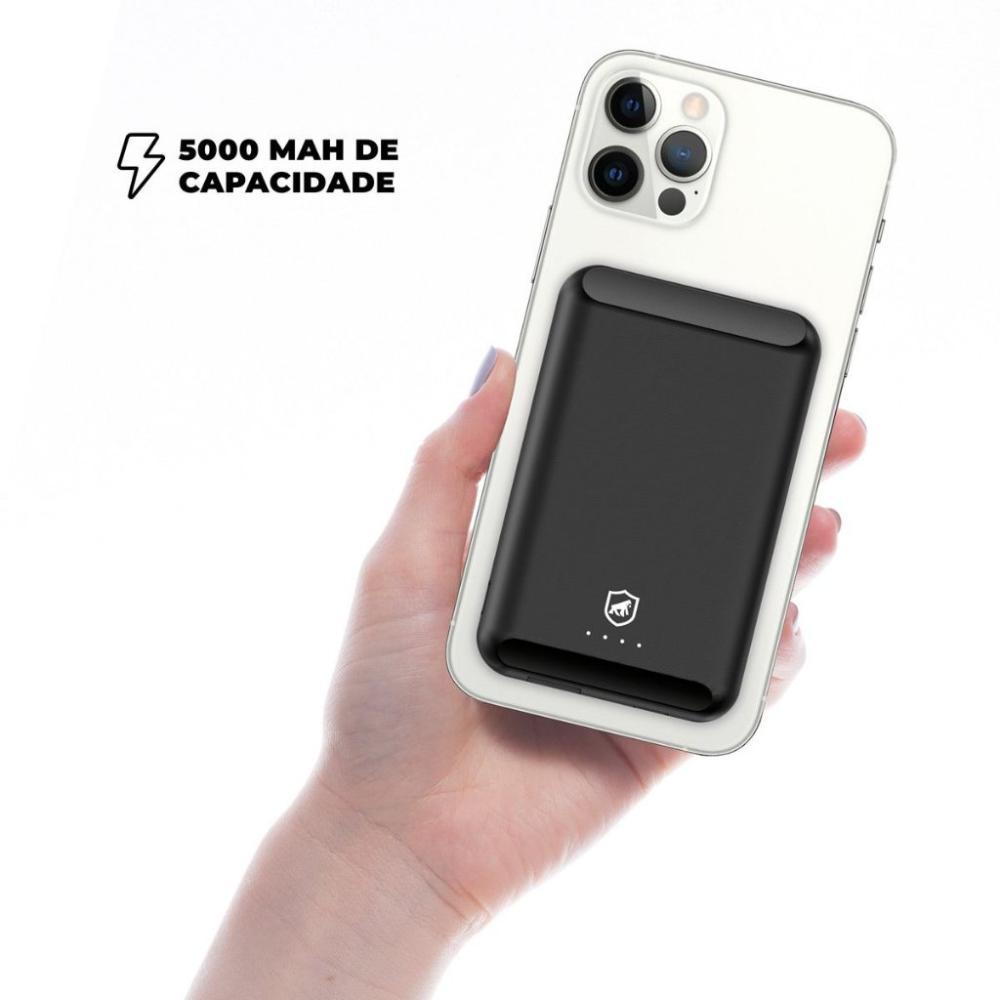 Carregador Portátil Nano Snap Magsafe - Wireless - Gshield - 2