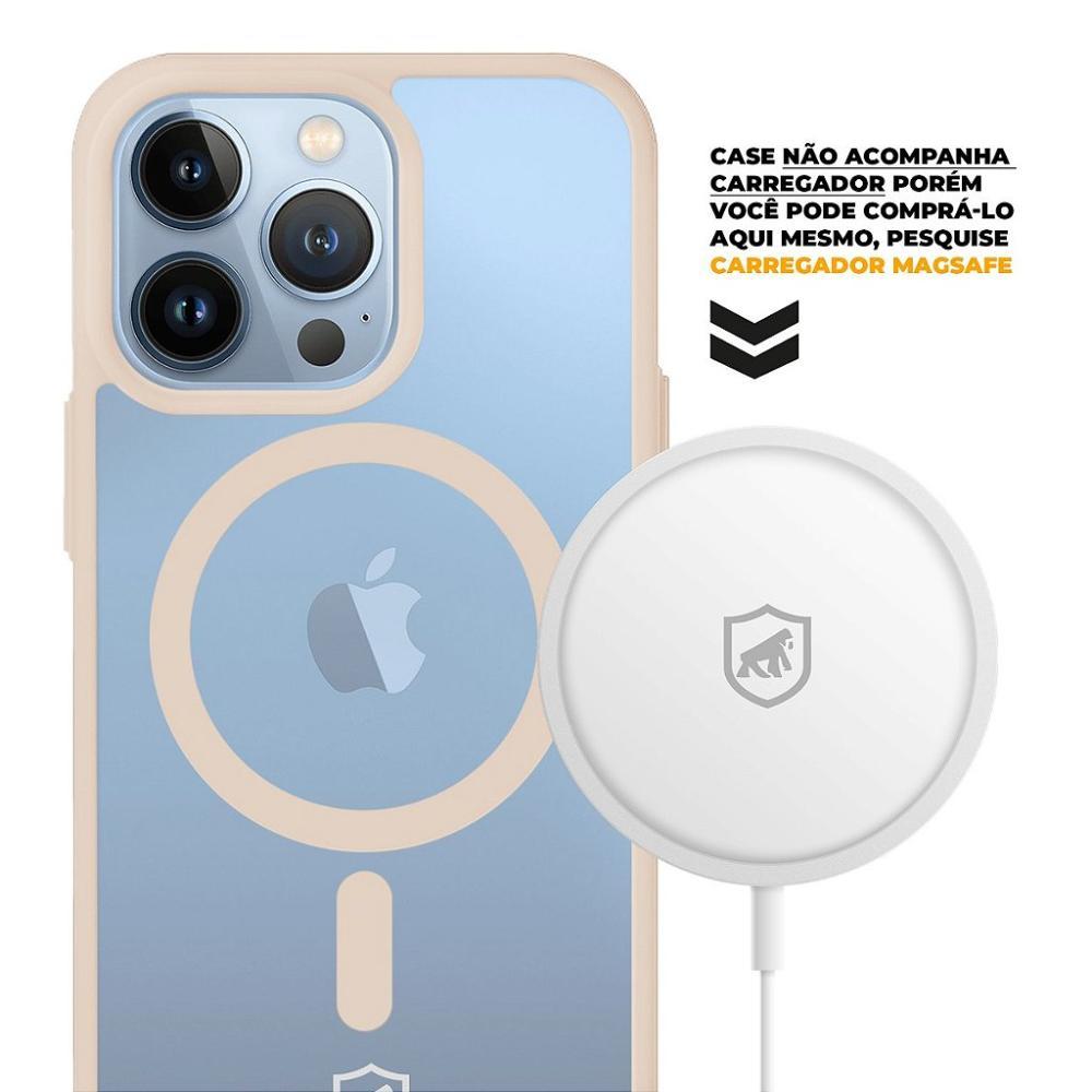 Capa case capinha MagSafe para iPhone 13 Pro - Rosa - Gshield - 4