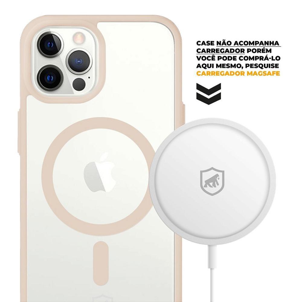 Capa case capinha MagSafe para iPhone 12 Pro Max - Rosa - Gshield - 4