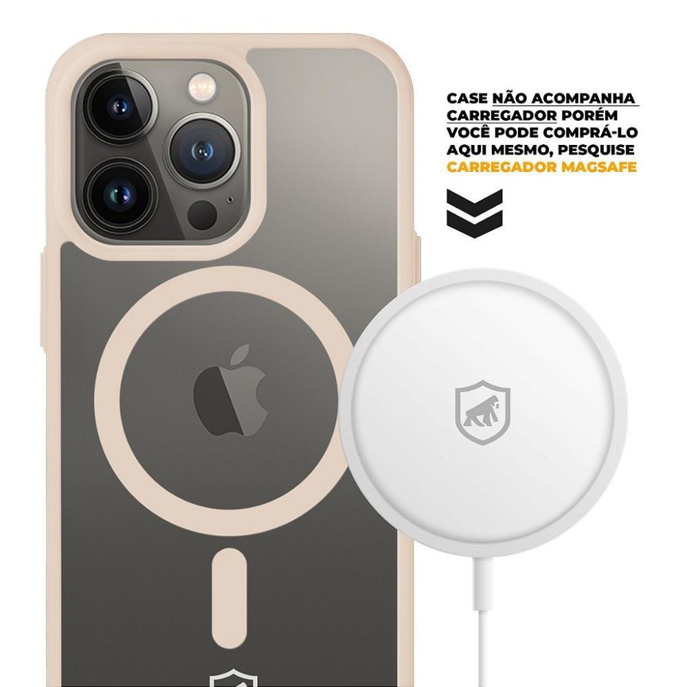 Capa case capinha MagSafe para iPhone 13 Pro Max - Rosa - Gshield - 4