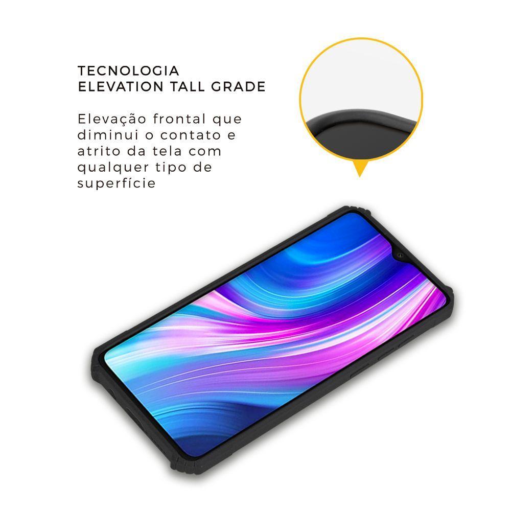 Capa case capinha Dual Shock X Preta para Xiaomi Note 8 Pro - GShield - 3