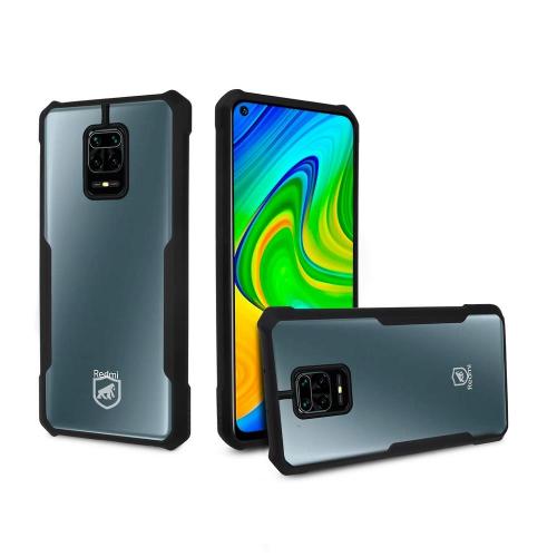 Capa case capinha Dual Shock X Preta Para Xiaomi Redmi Note 9 Pro - Gshield