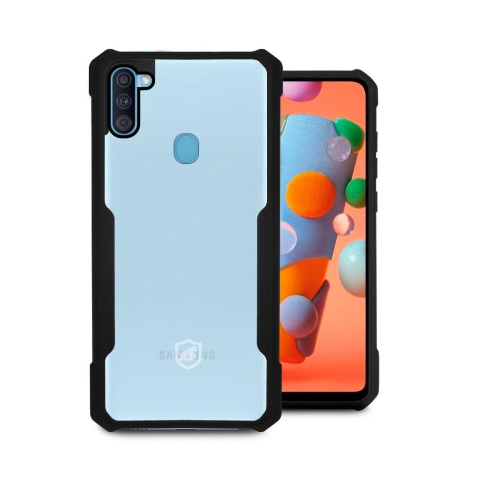 Capa case capinha Dual Shock X Preta Para Samsung Galaxy A11 - Gshield - 5