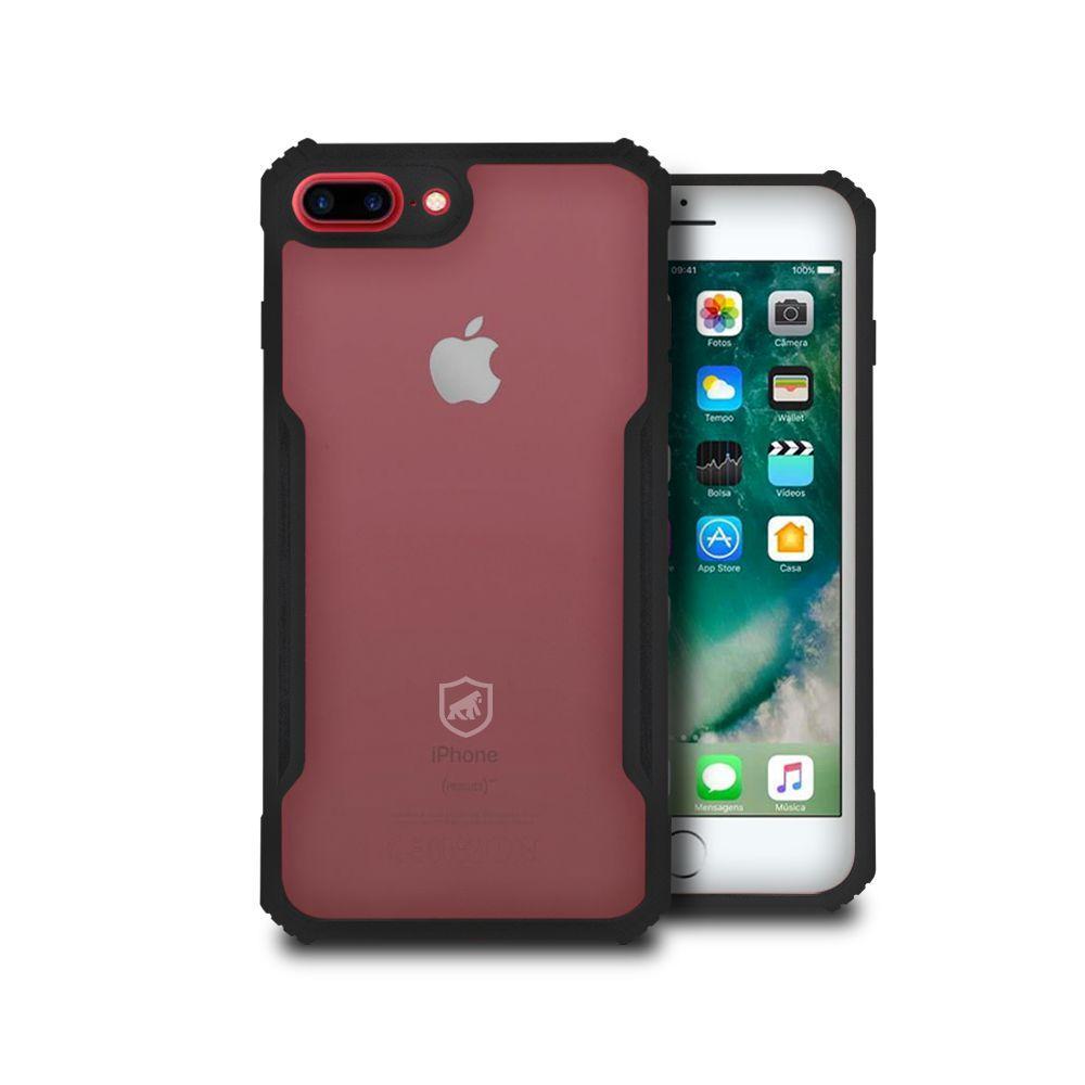 Capa case capinha Dual Shock X Preta - para IPhone 7 Plus E 8 Plus - GShield - 3