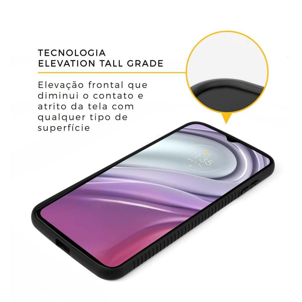 Capa case capinha Stronger Preta para Motorola Moto G30 - Gshield - 2