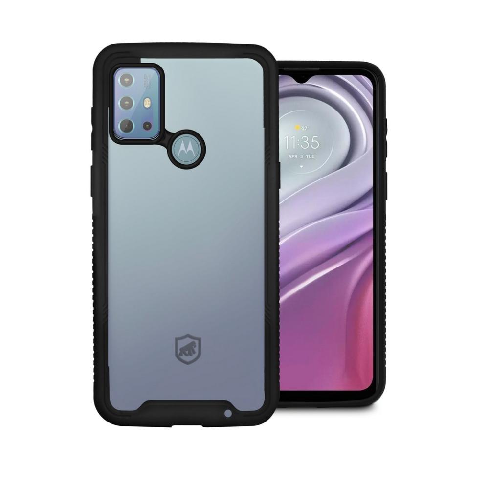 Capa case capinha Stronger Preta para Motorola Moto G30 - Gshield - 5