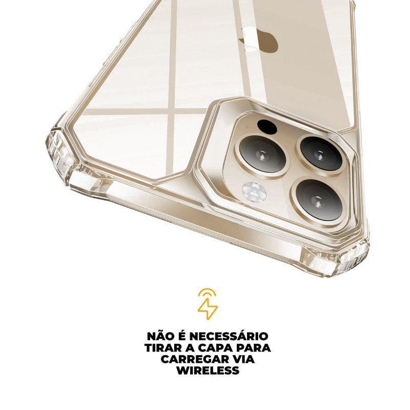Capa case capinha para iPhone 14 Pro - Clear Proof - Gshield - 4