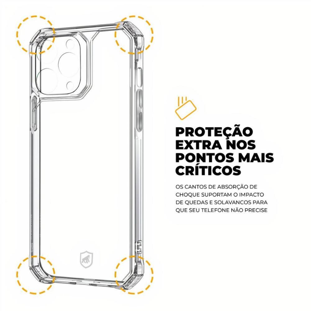 Capa case capinha para iPhone 13 Pro Max - Clear Proof - Gshield - 2