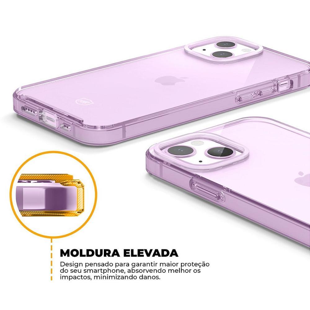 Capa case capinha para iPhone 14 Plus - Clear - Gshield - 4