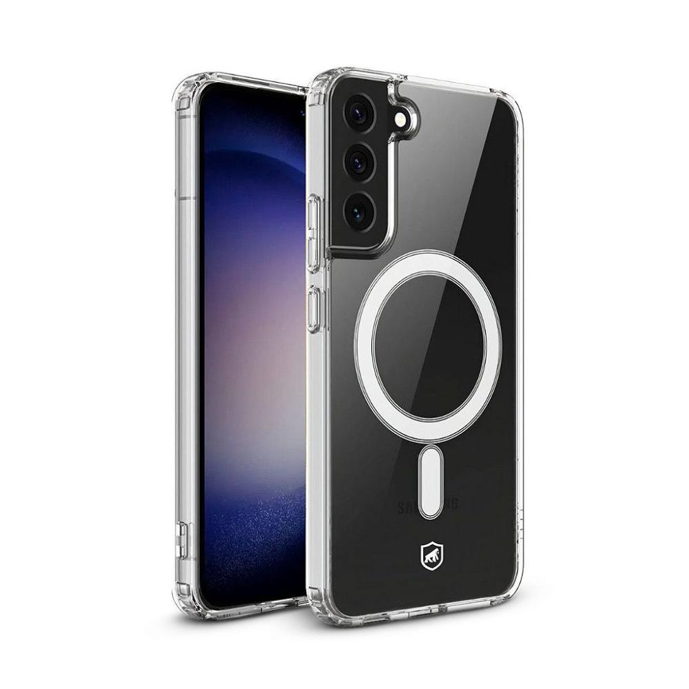 Capa MagSafe para Samsung Galaxy S23 - Transparente -Gshield - 1