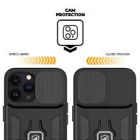 Capa Defender e Pelicula Coverage paraiPhone14ProMax-Gshield
