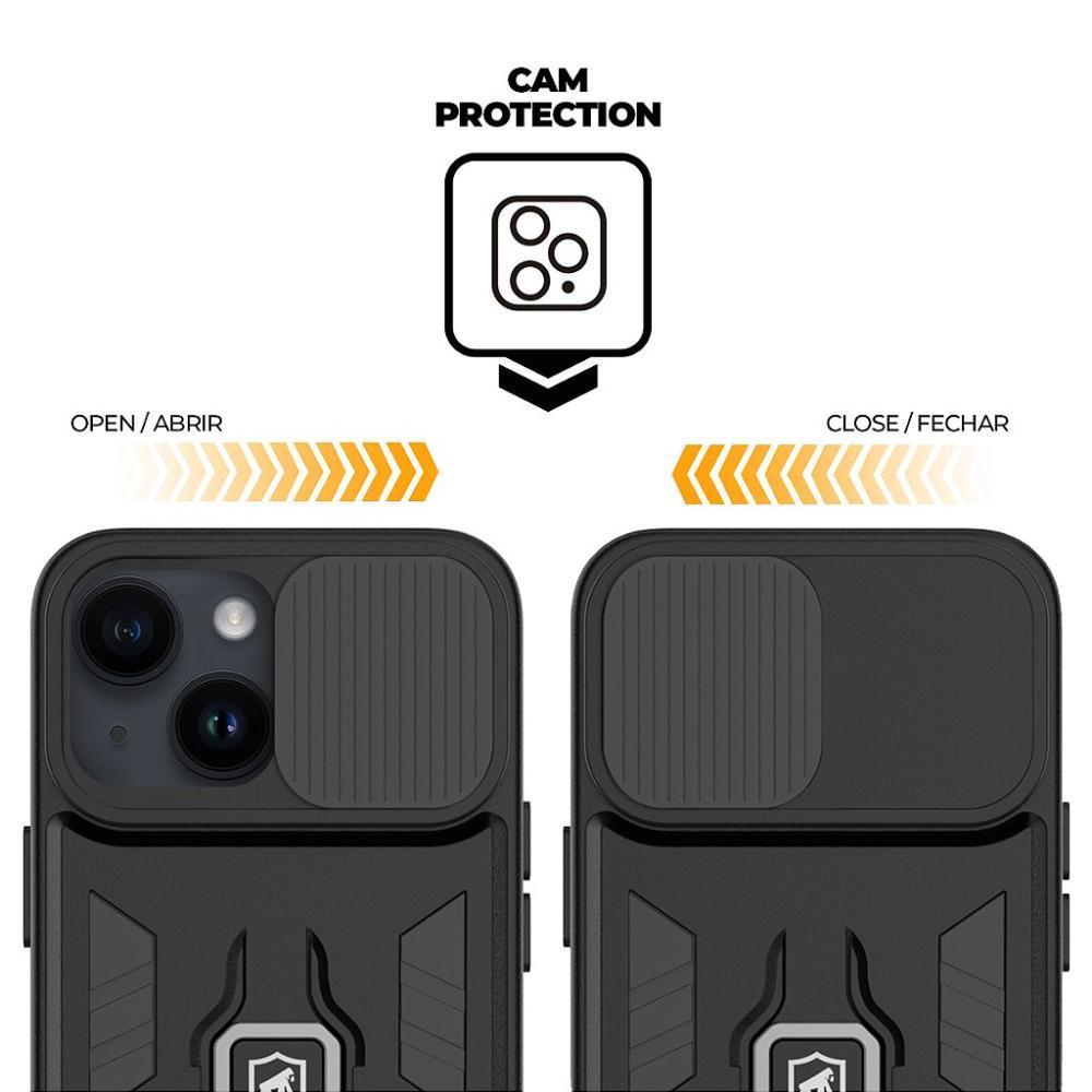 Capa Defender e Pelicula Coverage para iPhone 14 - Gshield - 3