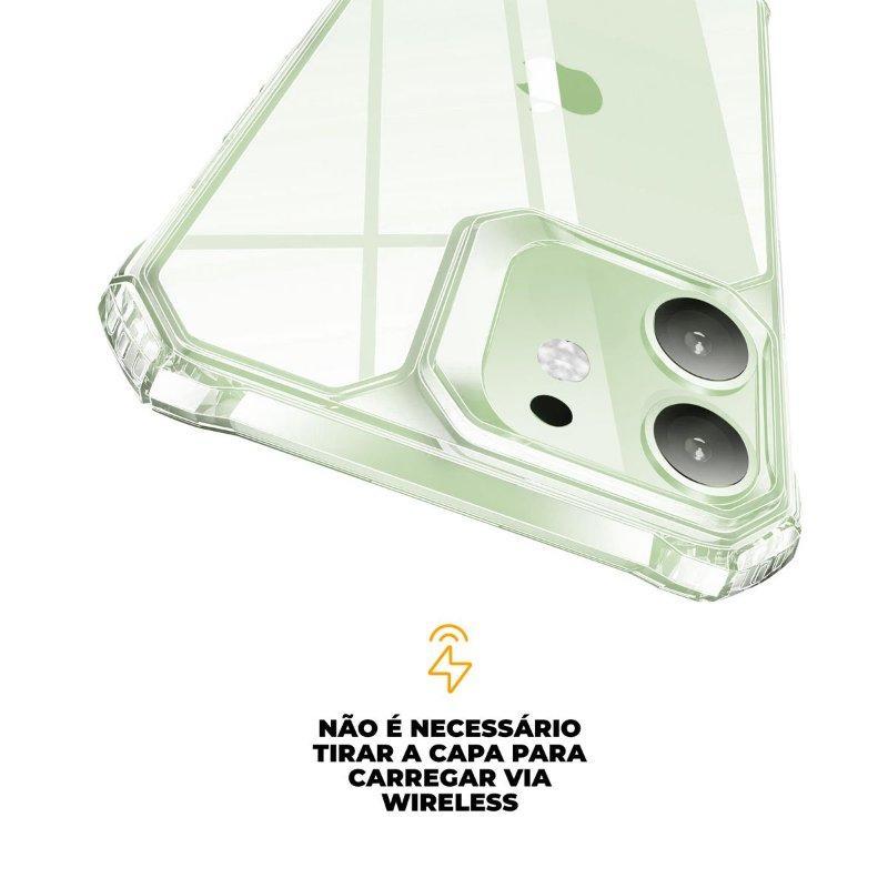 Capa Clear Proof e Pelicula Coverage para iPhone 11 -Gshield - 5