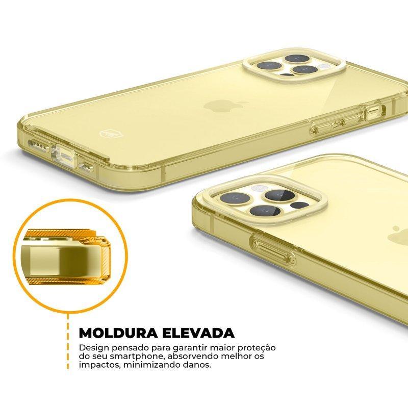 Capa Clear Proof e Pelicula Coverage iPhone 14 Pro - Gshield - 5