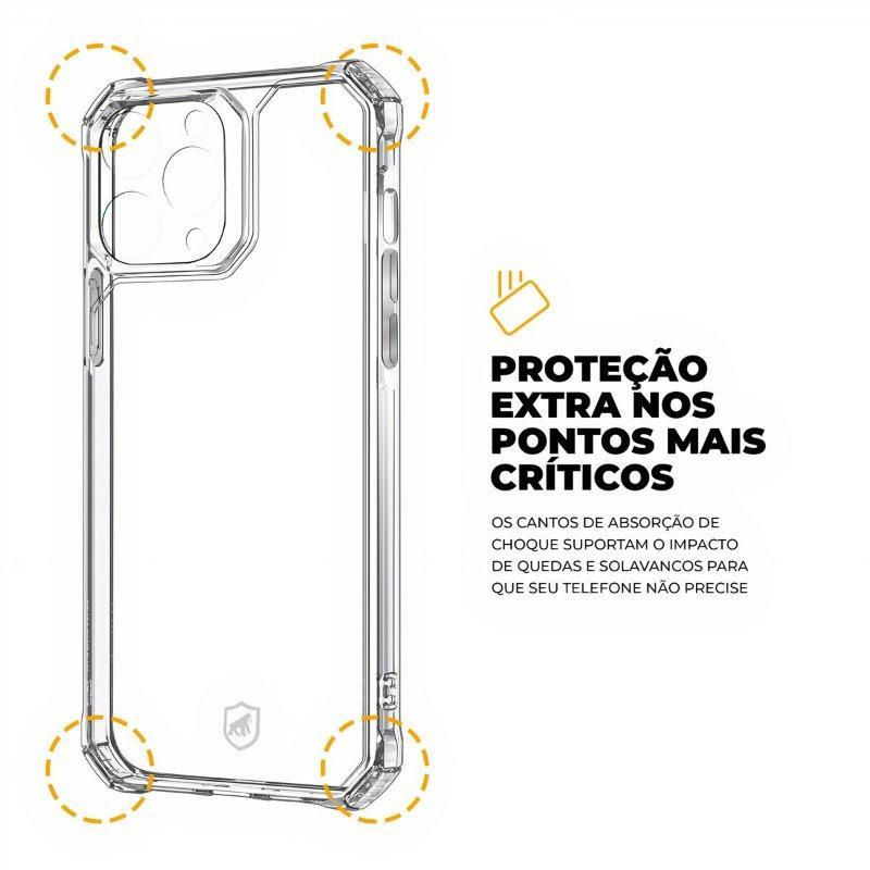 Capa Clear Proof e Pelicula Coverage iPhone 13ProMax-Gshield - 3