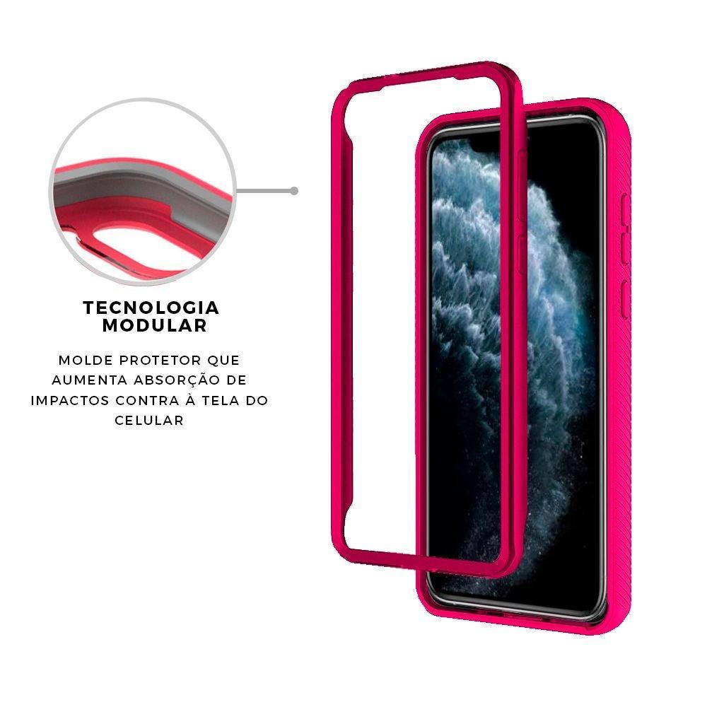 Capa case capinha Stronger Rosa Para iPhone 11 Pro Max - Gshield - 2
