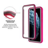 Capa case capinha Stronger Rosa Para iPhone 11 Pro Max - Gshield - 6