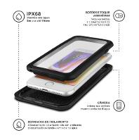 Capa case capinha à Prova d'Água para iPhone 7 Plus e iPhone 8 Plus - Gorila Shield - 2