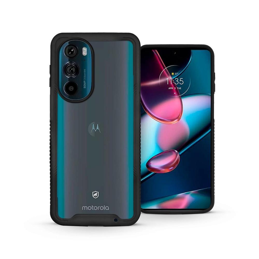 Capa para Motorola Moto Edge 30 - Stronger Preta - Gshield - 5