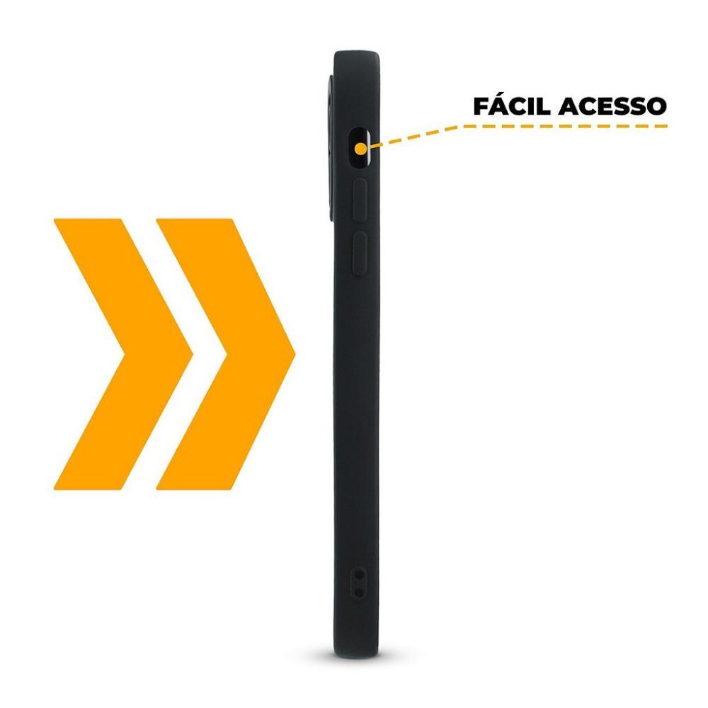 Capa para iPhone 14 Pro Max - Preta - Silicon Cloud -Gshield - 3