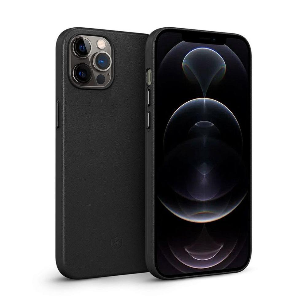 Capa para iPhone 12 Pro Max - Couro Dual Preta - Gshield - 1