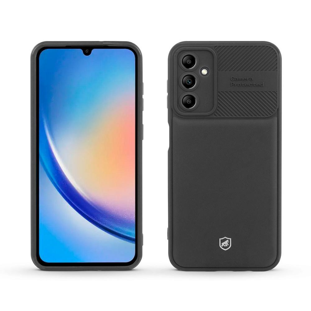 Capa para Samsung Galaxy A34 5G - Symetric Preta - Gshield - 2