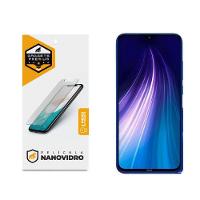 Kit Capa case capinha Defender Black e Pelicula Nano Vidro para Xiaomi Redmi Note 8 - Gshield - 2