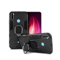 Kit Capa case capinha Defender Black e Pelicula Nano Vidro para Xiaomi Redmi Note 8 - Gshield - 3