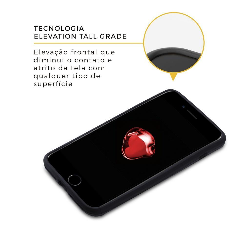 Kit Capa case capinha Armor e Película Vidro Dupla para Iphone 7 Plus - Gorila Shield - 5