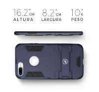 Kit Capa case capinha Armor e Película Vidro Dupla para Iphone 7 Plus - Gorila Shield - 3