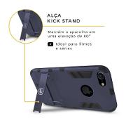 Kit Capa case capinha Armor e Película de Privacidade para iPhone 7 - Gshield - 5