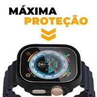 Case para Apple Watch Ultra 49MM Preta - Armor - acompanha película integrada na case - Gshield - 3