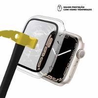 Case para Apple Watch 45MM (Series 7) - Armor - acompanha película integrada na case - Transparente - Gshield - 2