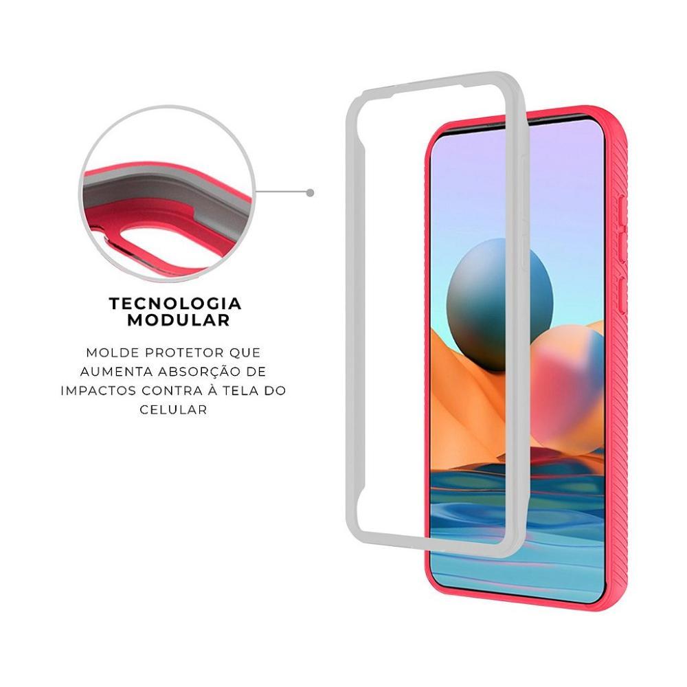 Capa para Xiaomi Redmi Note 10 Pro - Stronger Rosa - Gshield - 2