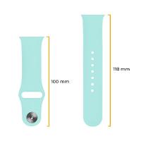 Pulseira para Apple Watch 38 / 40 / 41MM Ultra Fit - Verde Agua - Gshield - 5