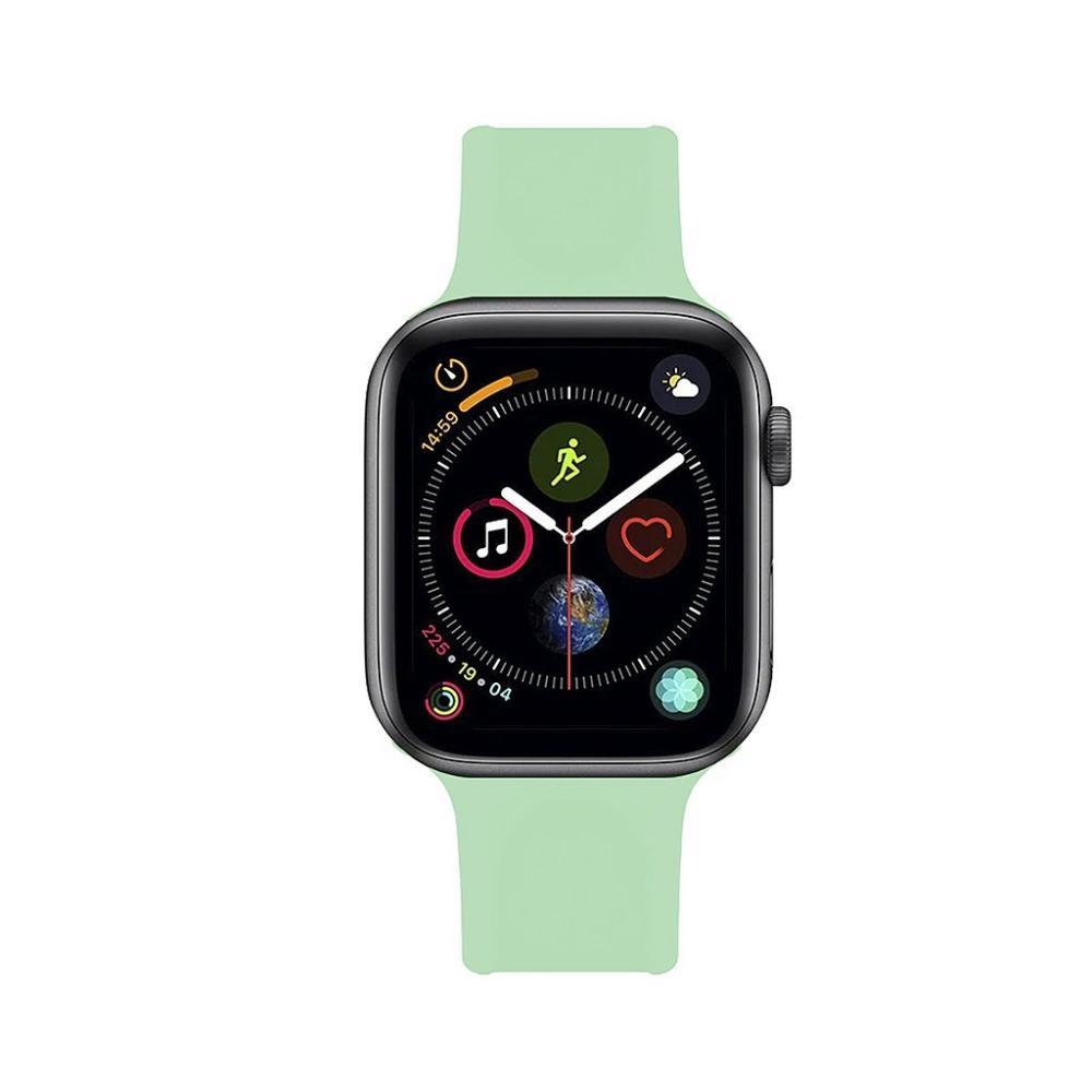 Pulseira para Apple Watch 42 / 44 / 45 / 49 MM - Ultra Fit - Verde Claro - Gshield - 8