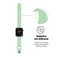 Pulseira para Apple Watch 42 / 44 / 45 / 49 MM - Ultra Fit - Verde Claro - Gshield - 2