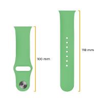 Pulseira para Apple Watch 42 / 44 / 45 / 49 MM - Ultra Fit - Verde Claro - Gshield - 9