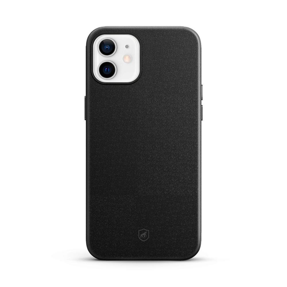Kit Capa case capinha Couro Dual Preta e Pelicula Coverage 5D Pro Preta para iPhone 11 - Gshield - 3