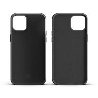 Kit Capa case capinha Couro Dual Preta e Pelicula Coverage 5D Pro Preta para iPhone 11 - Gshield