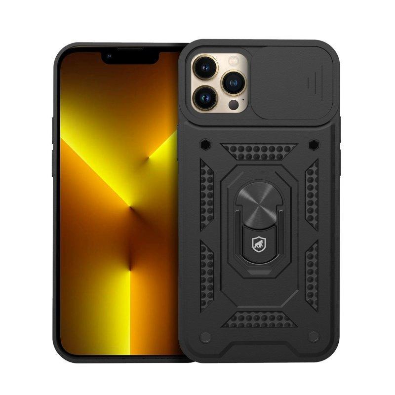 Kit Capa case capinha Dinamic Cam Protection e Pelicula Coverage 5D Pro Preta para iPhone 13 Pro - Gshield - 2