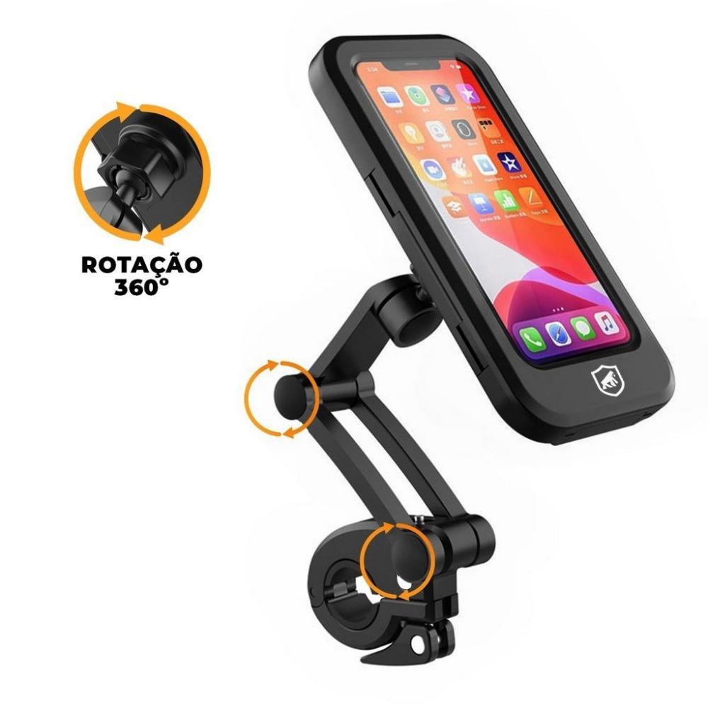 Suporte de moto e bike Dual Tech - à prova d'água e com rotação 360º - Gshield - 3